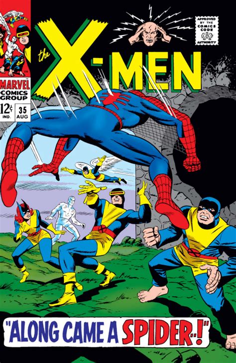 X Men 35 Spider Man Crossover August 1967 Little Green Footballs