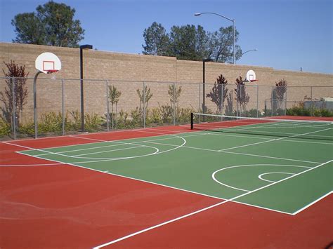 Multi Use Game Courts Bayside Asphalt Game Court Construction