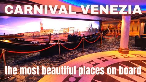 Carnival Venezia Tour Carnivals First Fun Italian Style Cruise Ship