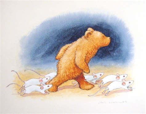 Scruffy Bear And The Six White Mice By Christopher Wormell Dreams And