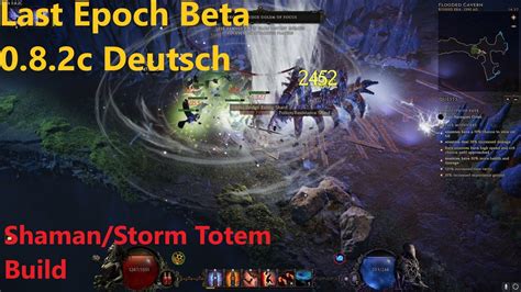 Last Epoch Build C Deutsch Shamane Storm Totem Youtube