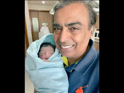 Mukesh Ambani Grandson Ambanis Reveal Name Of Newborn Boy With A