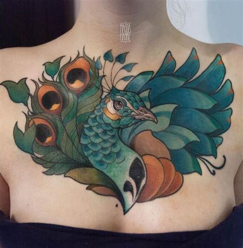Chest Piece Tattoo By Magda Hanke Tattoo Insider