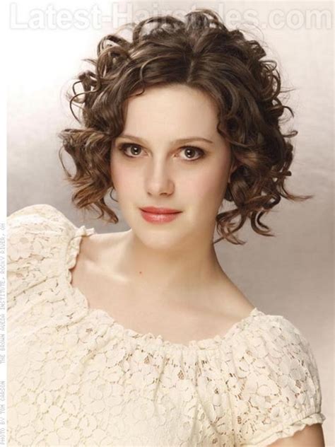 Very short haircut for curly hair. Medium layered curly hairstyles