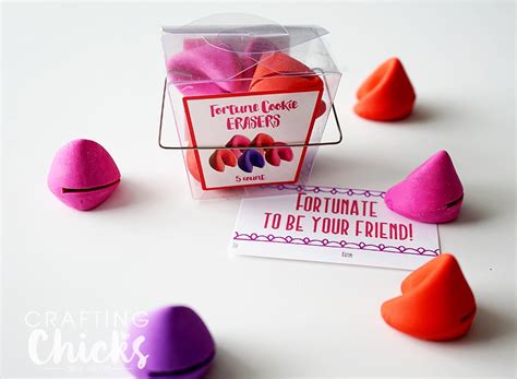 Fortune Cookie Valentines The Crafting Chicks