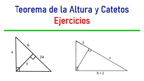 Teorema De La Altura Y Catetos Ejercicios Youtube SexiezPicz Web Porn