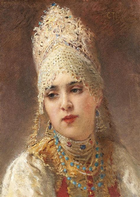 Boyarina Painting By Konstantin Makovsky Pixels