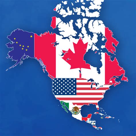 The Flags Of North America Banderas Y Escudos Del Mundo Pinterest