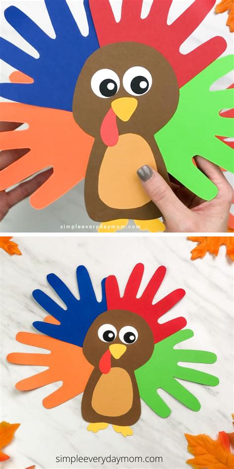 This Handprint Turkey Is A Fun Thanksgiving Craft Thats Perfect For