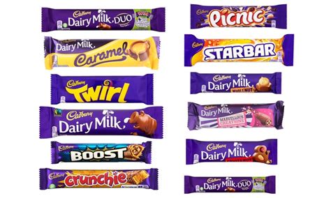 12 cadbury chocolate selection groupon