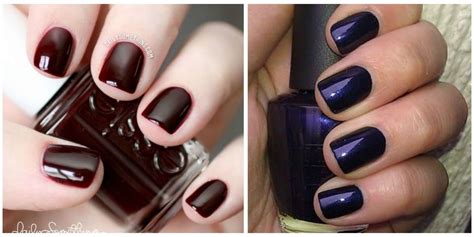 Best Dark Nail Polish Colors Nail Polish For Fall And Winter 2016