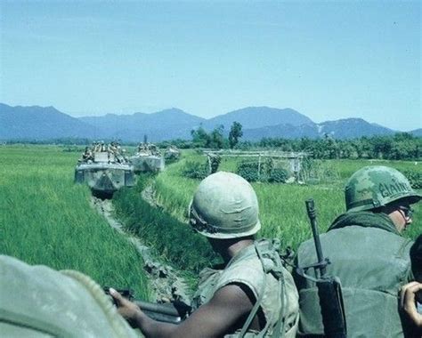1st Bn 7th Marines On An Operation 1968 Vietnam War Vietnam War