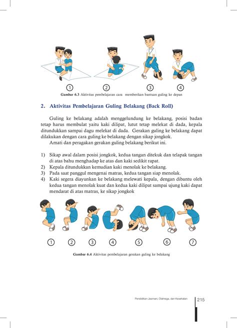 Kelas VII PJOK Buku Siswa - spensasolbar - Page 223 | Flip PDF Online