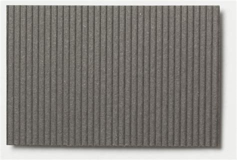Archidelis Corrugated Cardboard Strip Dark Grey Fine