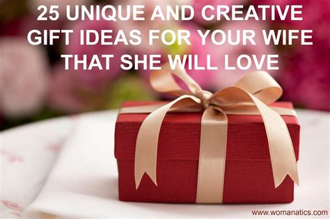 Attractive Gift Ideas For The Wife