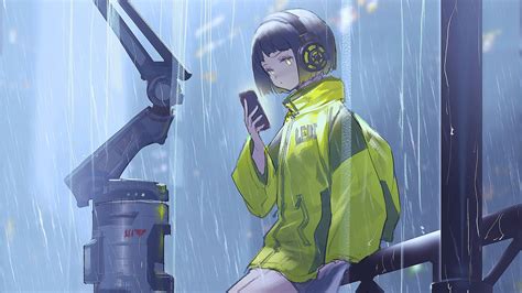Rain 4k Anime Desktop Wallpapers Wallpaper Cave