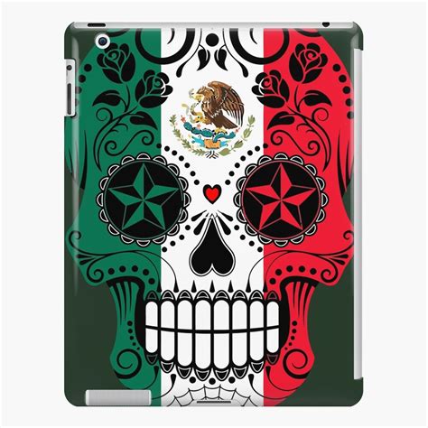 Mexican Skull Heart Art Tatooman Calavera El Dia De Los Muertos Ipad