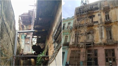 Todavía no se sabe la causa del derrumbe. Las redes se llenan de lugares en Cuba con peligro de derrumbe