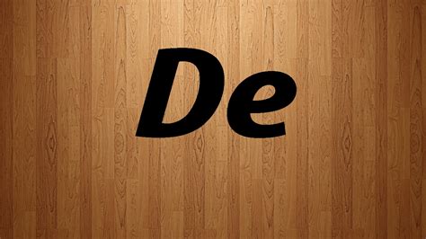 Check spelling or type a new query. How to Pronounce De in French / De French Pronunciation ...