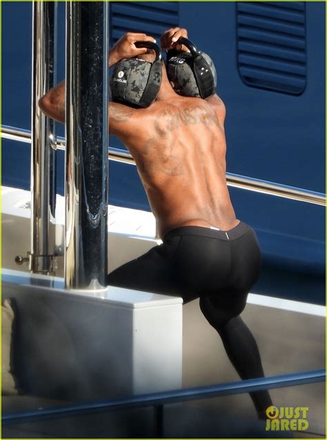 Lebron James Does A Shirtless Workout While Vacationing In Italy Photo Lebron James