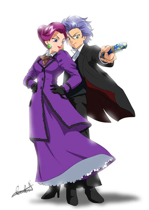 Jessie As Missy The Master And James As The Twelfth Doctor