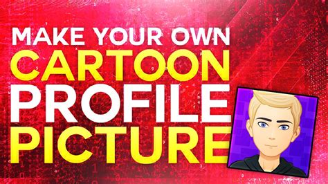 How To Make A Cartoon Profile Picture For Youtube 2016 Youtube