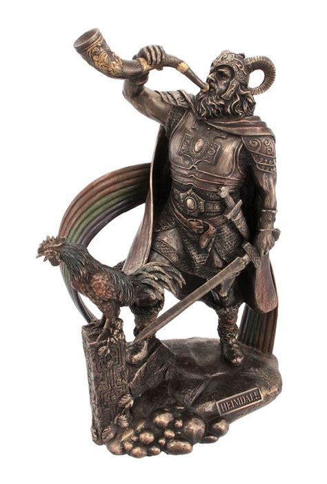 Heimdall Pagan Gods Norse Pagan Norse Symbols Viking Decor Viking