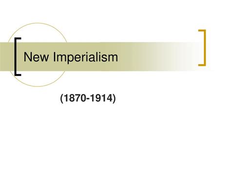Ppt New Imperialism Powerpoint Presentation Free Download Id485087