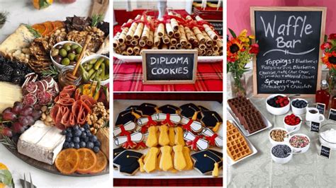 Arrange a taco table with an array of fillings and another idea for graduation party game is a round of guess the guest from a board of pictures, it. 15 Yummy Graduation Party Food Ideas Your Guests will LOVE ...