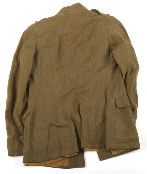 Sold Price Wwi Us Army Railhead Officer Uniform Tunic March 1 0118