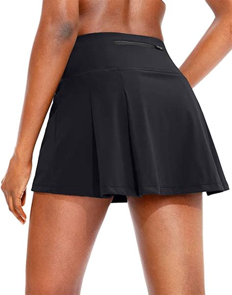 Soothfeel Pleated Tennis Skirt For Women With Pockets Women