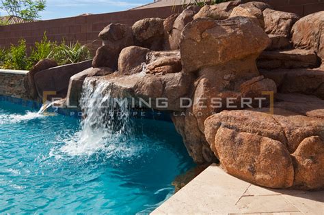 Water Features Pool Phoenix By Blooming Desert Pools And