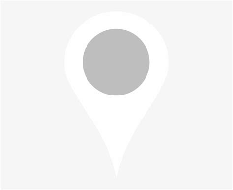 Download Transparent Location Pin White Png Map Pin Icon White Png