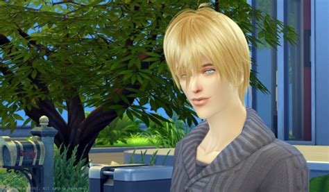 Sims 4 Hairs Twinklestar Newsea`yu77 Rinne Hair Retextured