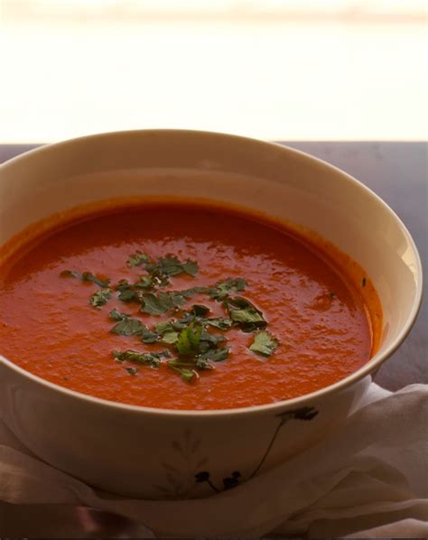 Healthy Tomato Carrot Onion Soup Recipe By Archanas Kitchen