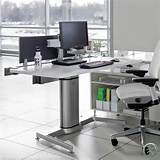 Steelcase Airtouch Height Adjustable Desk Pictures