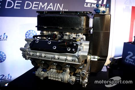 Aco Press Conference Gibson V8 Engine At 24 Hours Of Le Mans