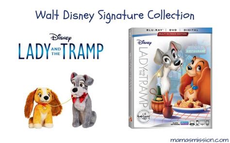 Walt Disney Signature Collection Lady And The Tramp Available On Blu Ray