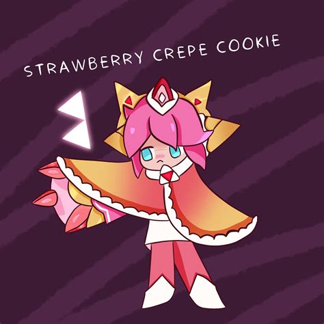 Strawberry Crepe Cookie Rcookierun