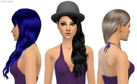 Cazys Serenity Hair Retexture Sims 4 Hair