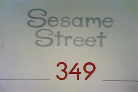 Sesame Street Episode 349