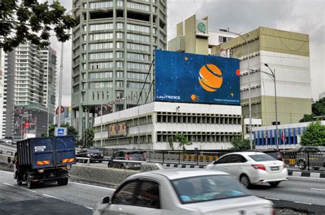 In kuala lumpur, jalan tun razak can lead to virtually any location in the city. Digital Billboards at Jalan Tun Razak, Kuala Lumpur