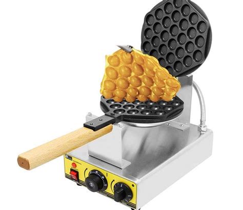 Cgoldenwall Egg Waffle Maker Cooking Gizmos