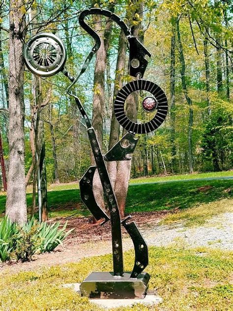 Metal Sculpture Abstract Sculpture Metal Art Outdoor Sculpture Outdoor