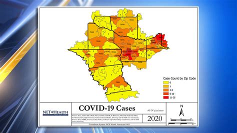 Net Health Shows Map Of Covid 19 Cases By Zip Code