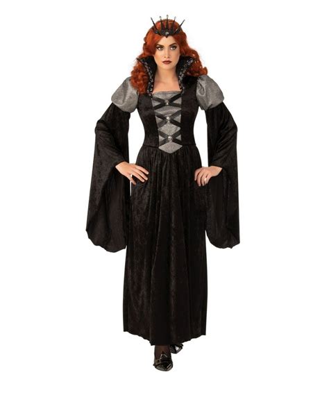 Buyseasons Womens Dark Queen Adult Costume Black Queen Halloween