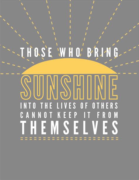Positive Quotes About Sunshine Quotesgram