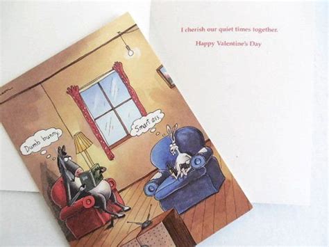 Unused Far Side Valentines Day Card Vintage Far Side Etsy Happy