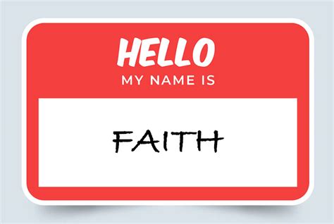 Faith Name Meaning Origin Popularity And Significance