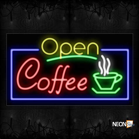 Coffee Open Neon Signs